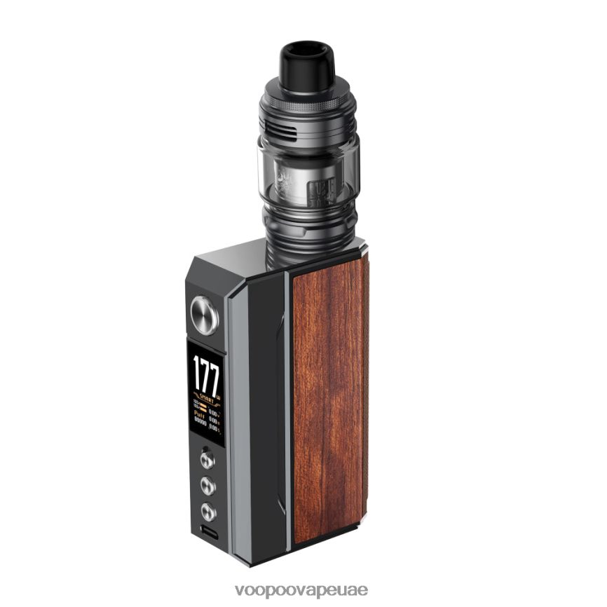 0VL4R164 معدن البندقية + خشب الورد - VOOPOO vape UAE - VOOPOO DRAG 4 عدة