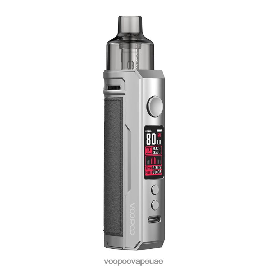 0VL4R180 فضي ورمادي غامق - سعر VOOPOO drag s في مصر - VOOPOO DRAG X طقم تعديل الجراب