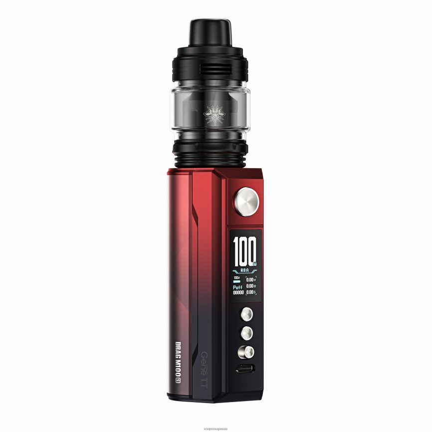 0VL4R276 الأحمر والأسود - سعر VOOPOO vinci 2 - VOOPOO DRAG M100S جهاز وزارة الدفاع