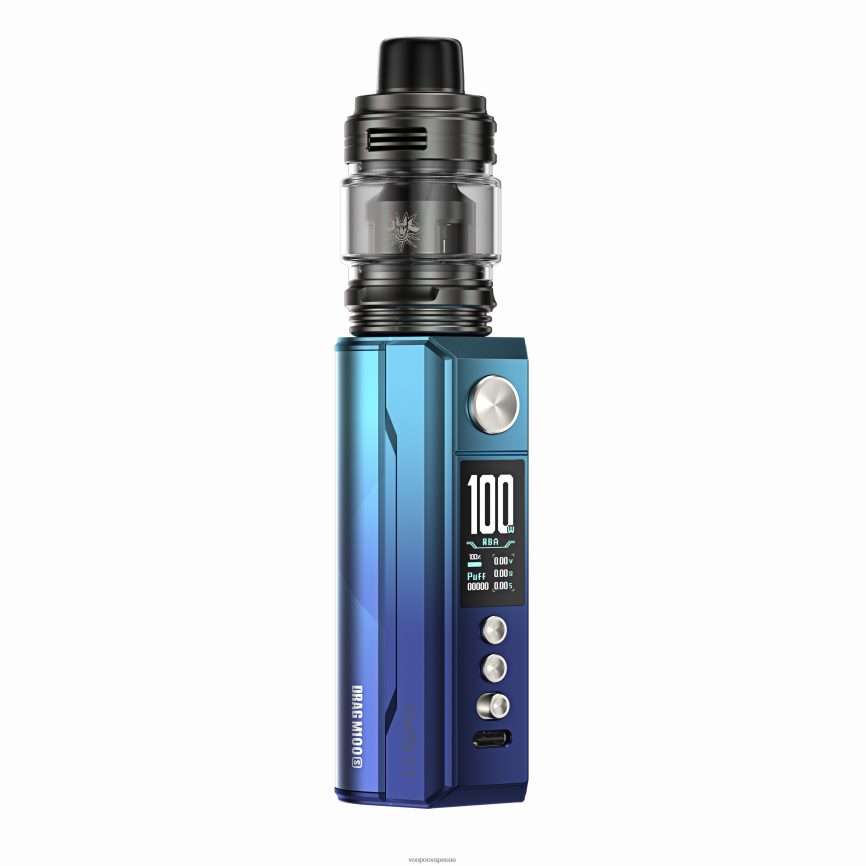0VL4R277 سماوي وأزرق - VOOPOO vape سعر - VOOPOO DRAG M100S جهاز وزارة الدفاع