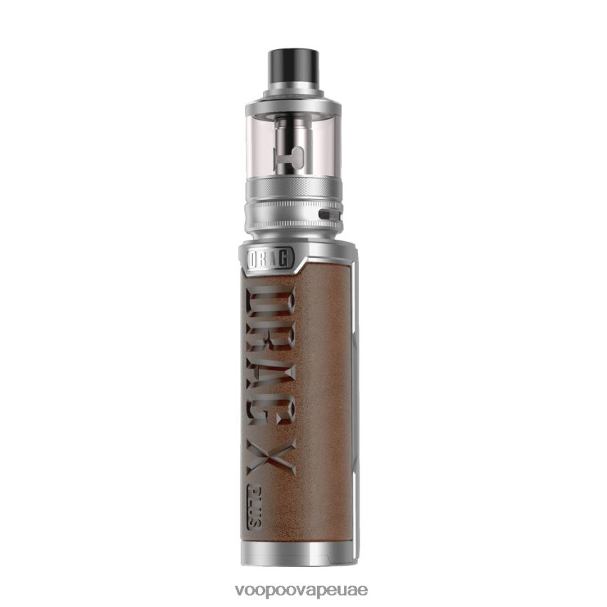 0VL4R281 فضي + بني ريترو - VOOPOO abu Dhabi - VOOPOO DRAG X PLUS المحترف