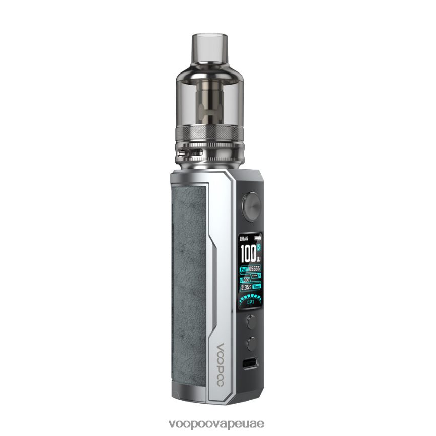 0VL4R314 رمادي دخاني - VOOPOO vape UAE - VOOPOO DRAG X PLUS عدة