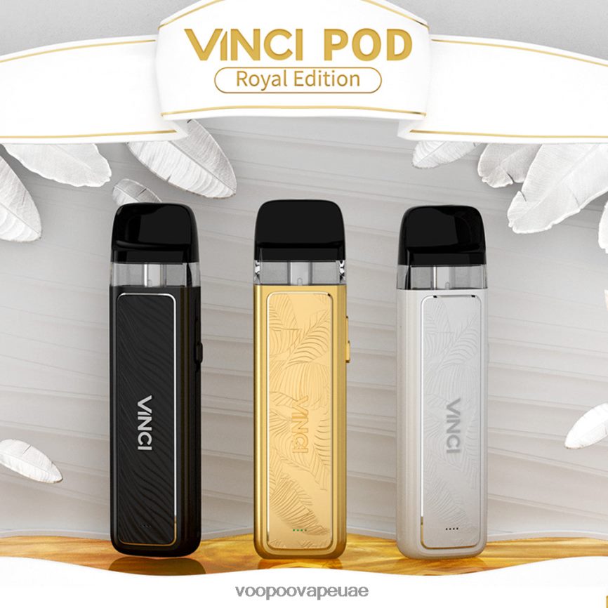 0VL4R343 أوراق الذهب - VOOPOO UAE - VOOPOO VINCI POD الطبعة الملكية