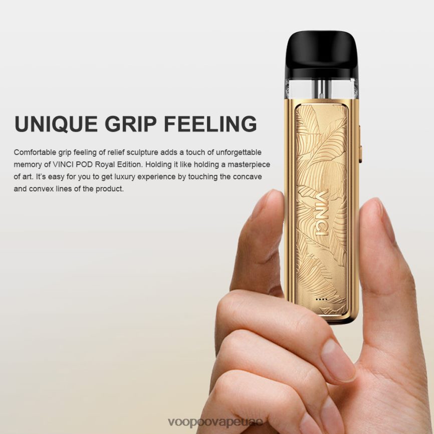 0VL4R343 أوراق الذهب - VOOPOO UAE - VOOPOO VINCI POD الطبعة الملكية