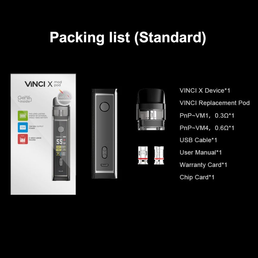 0VL4R346 ألياف كربونيه - سعر VOOPOO vinci 2 - VOOPOO VINCI X طقم جراب mod