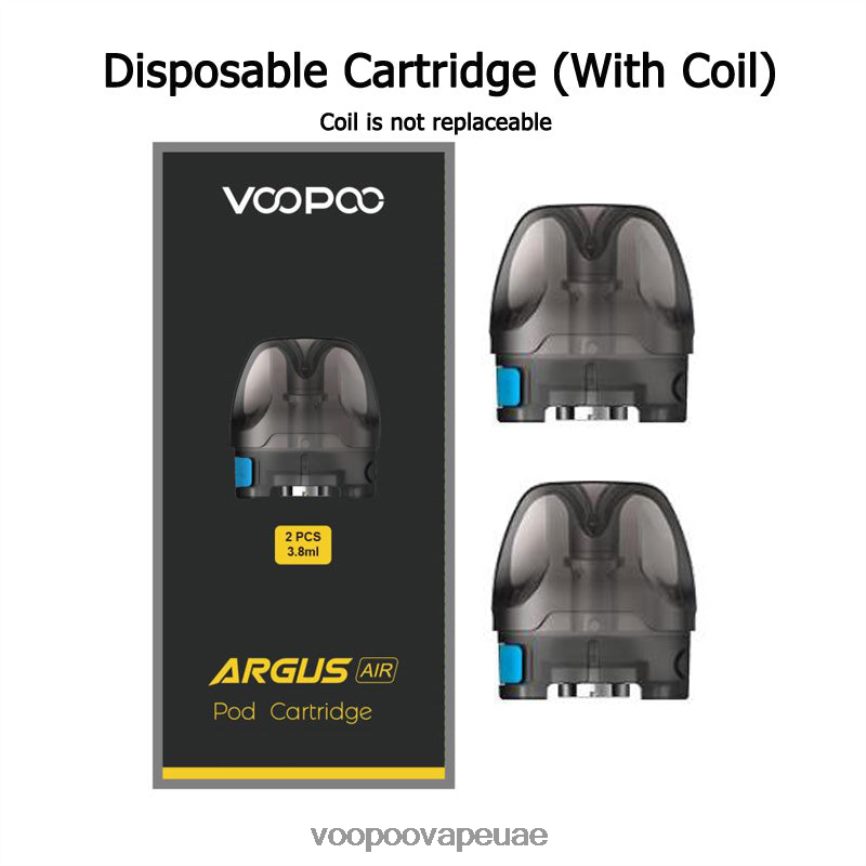 0VL4R535 جراب مع كويل 0.8 أوم - VOOPOO vape price UAE - VOOPOO ARGUS AIR خرطوشة جراب (2 قطعة)