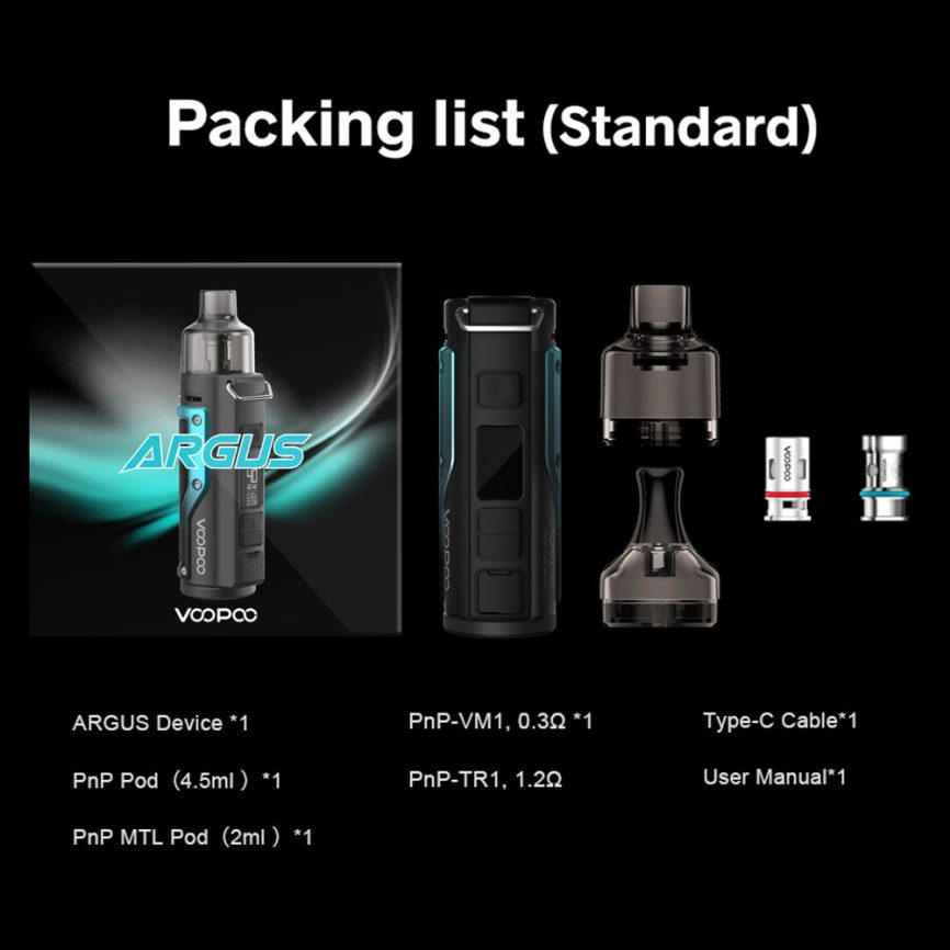 0VL4R77 البنزين الأخضر والفضي - VOOPOO vape سعر - VOOPOO ARGUS طقم تعديل الجراب
