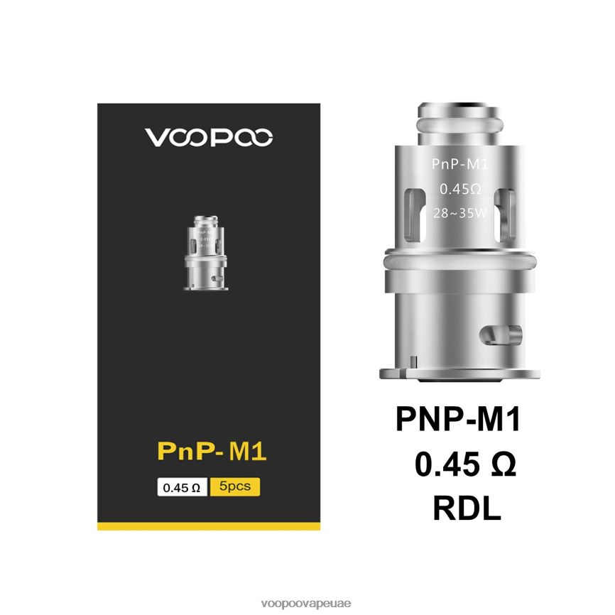 0VL4R588 بنب-M1 - VOOPOO price UAE - VOOPOO PNP لفائف (5 قطع)