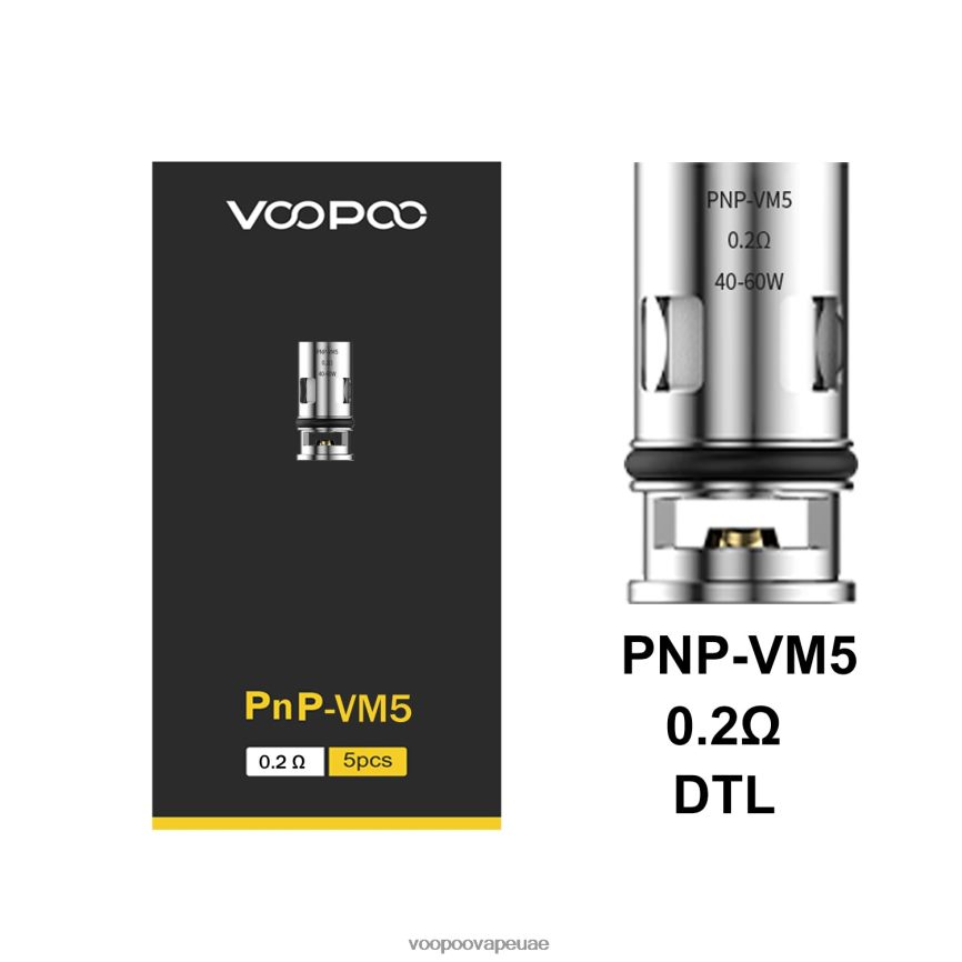 0VL4R599 بنب-vm5 - سعر VOOPOO drag x - VOOPOO PNP لفائف (5 قطع)