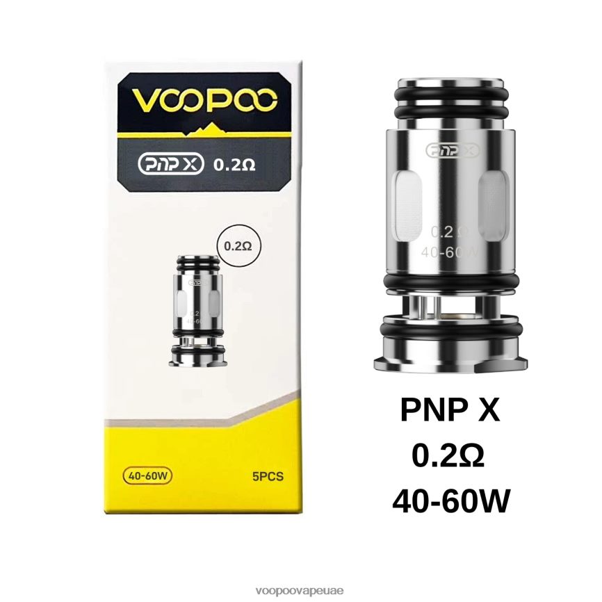 0VL4R606 بنب × 0.2 أوم - سعر VOOPOO vinci 2 - VOOPOO PNP لفائف (5 قطع)