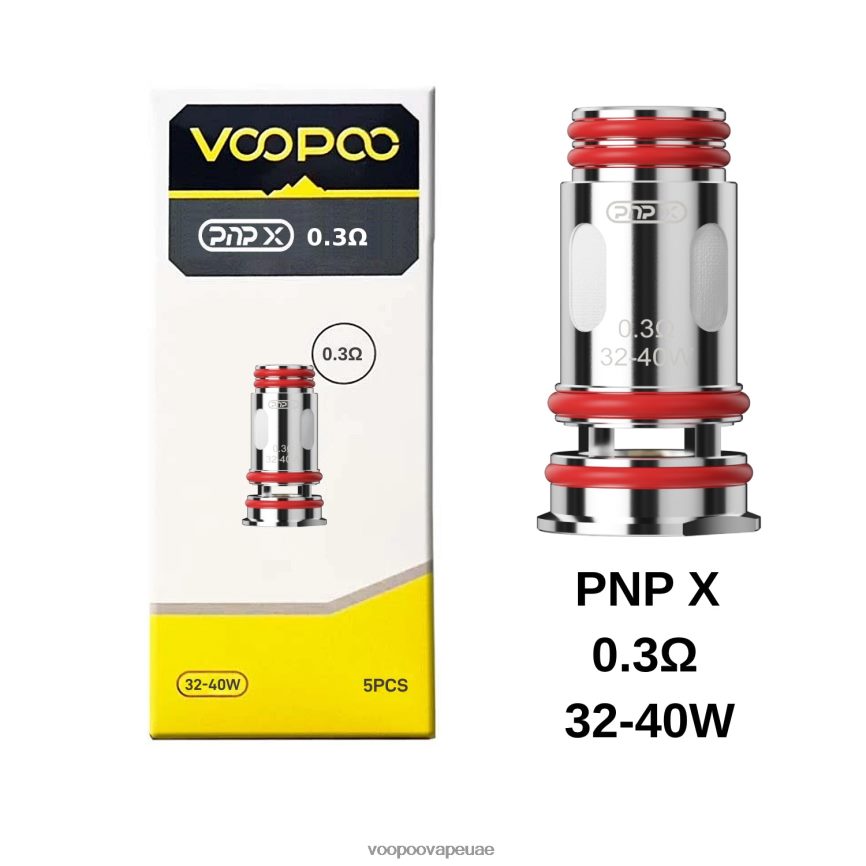 0VL4R607 بنب × 0.3 أوم - VOOPOO vape سعر - VOOPOO PNP لفائف (5 قطع)