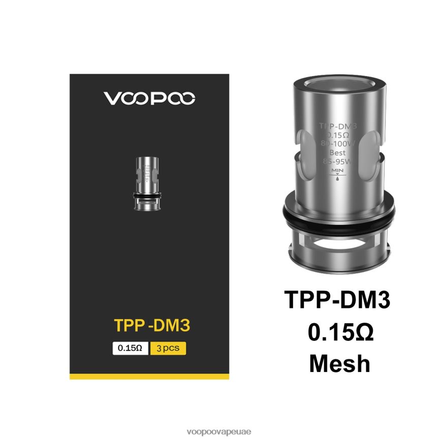 0VL4R610 tpp-dm3 - سعر VOOPOO drag s في مصر - VOOPOO TPP لفائف (3 قطع)