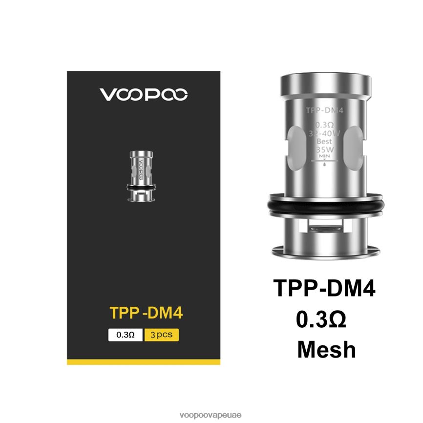 0VL4R611 tpp-dm4 - VOOPOO abu Dhabi - VOOPOO TPP لفائف (3 قطع)